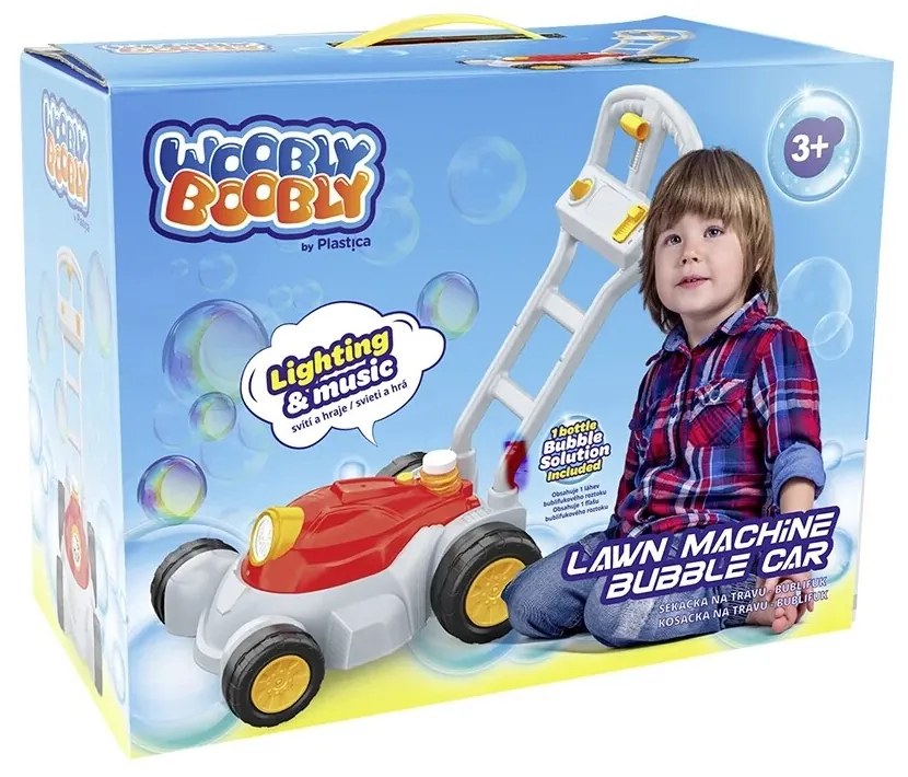 Plastica 95122 Bublifuky - Kosačka so svetlom a hudbou/2 režimy