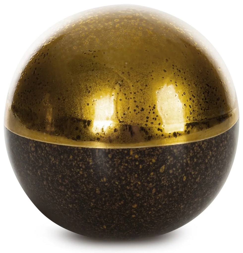 DEKORAČNÁ GUĽA THEO 11X11 CM ČIERNA