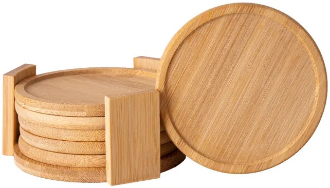 Sada podložiek pod poháre EMERALD (6 ks)