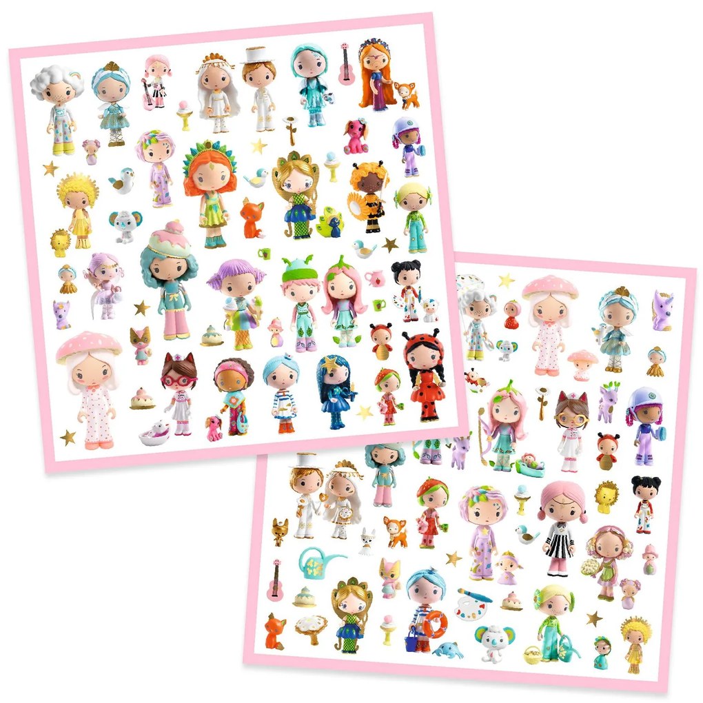 Samolepky - Malý svet Tinyly