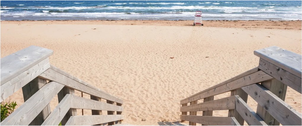 Obraz - Pláž (120x50 cm)
