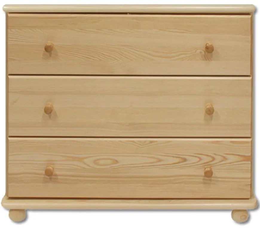 Komoda z Borovice KD106 surová