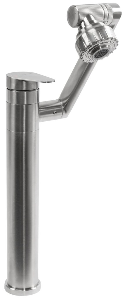 Rea Paco, vysoká umývadlová batéria, oceľová, REA-B0537