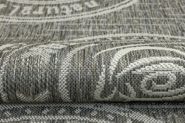 Koberec / Behúň FLEX 1907/P91 hnedý / sivý