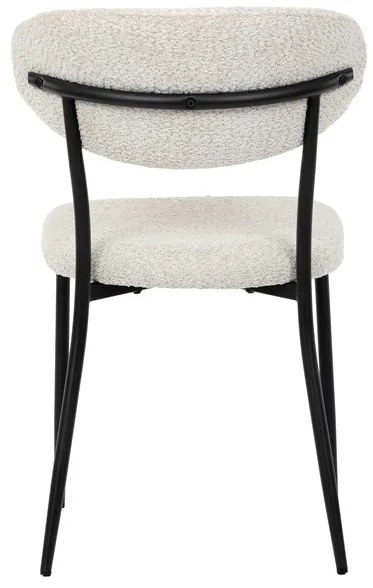 Autronic BONTEC Jedálenská stolička, béžová, látka bouclé, CT-W1021 CRM2 Farba: Šedá
