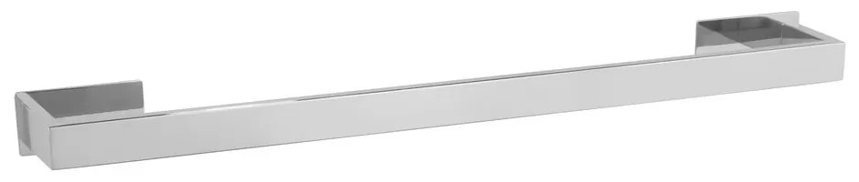 Samodržiaci držiak na uteráky z nehrdzavejúcej ocele v lesklo striebornej farbe Genova – Wenko