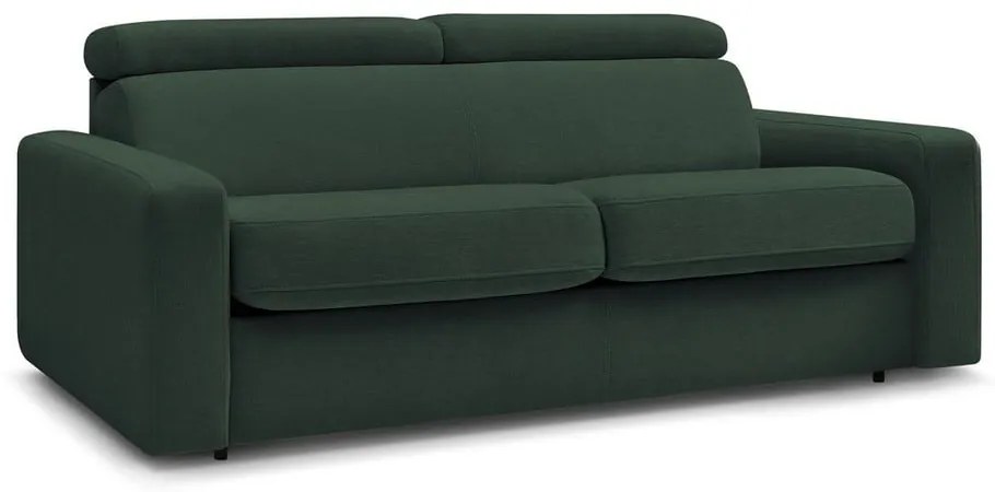 Tmavozelená rozkladacia pohovka 195 cm Monaco – Bobochic Paris