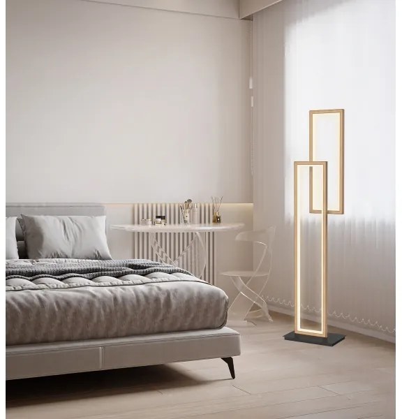 Wofi 3023-206 - LED Stmievateľná stojacia lampa PESCARA LED/21W/230V