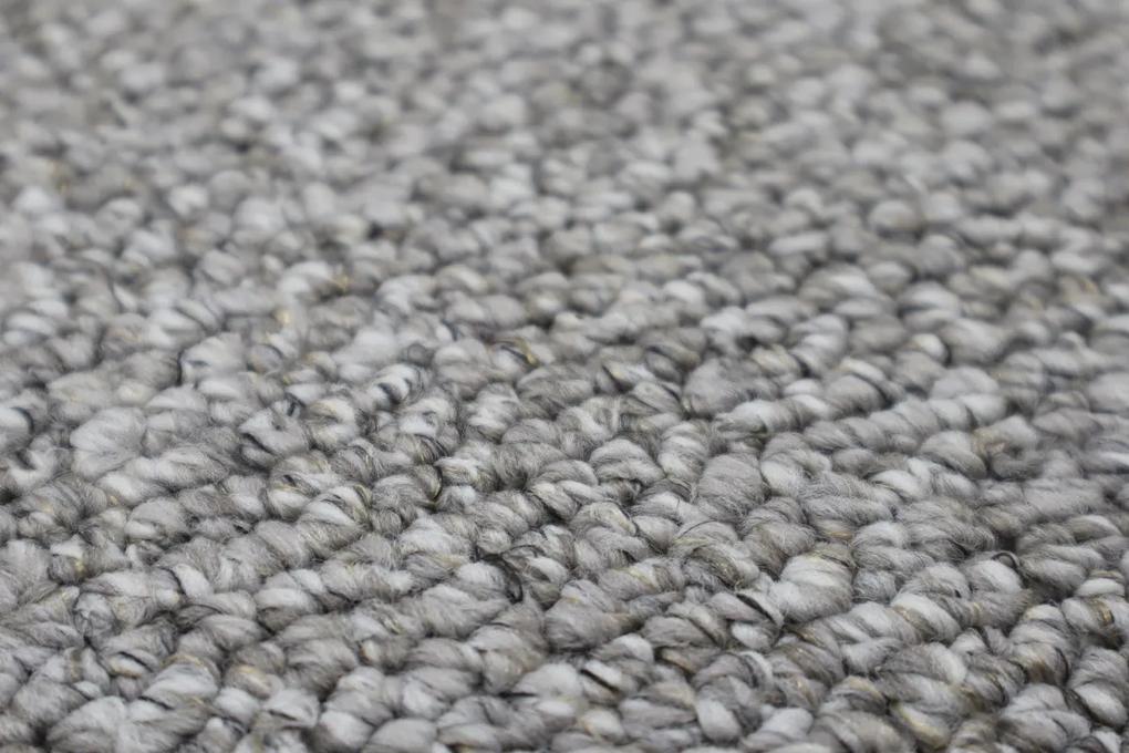 Vopi koberce Kusový koberec Wellington sivý - 133x190 cm
