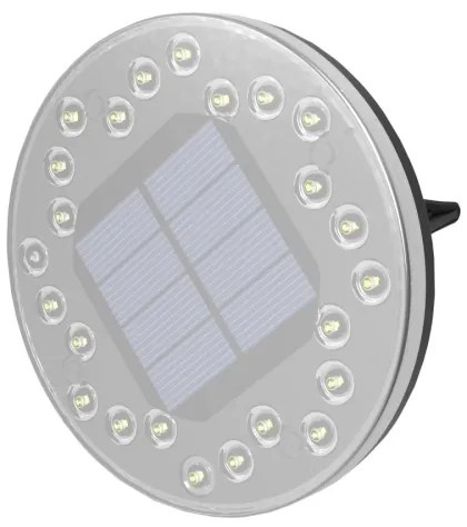 Immax 08496L-SADA 4xLED Vonkajšie solárne osvetlenie so senzorom 0,048W/2V IP68