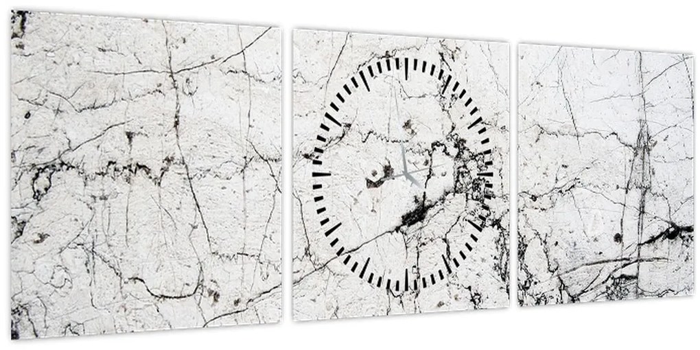 Obraz - Stena (s hodinami) (90x30 cm)