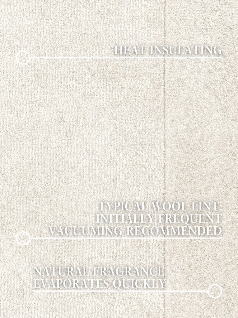 Villeroy & Boch, Kusový koberec Villeroy & Boch Kari 106281 Cream, 80x150, biela, obývacia izba