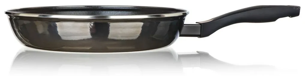 Banquet Panvica smaltovaná METALLIC Black 28 cm, s nepriľnavým povrchom, 28 cm