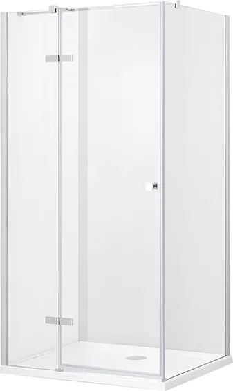Besco Štvorcový sprchový kút PIXA SQ 90x90, výška 195 cm - bez vaničky BESCO-Orientácia: Pravá