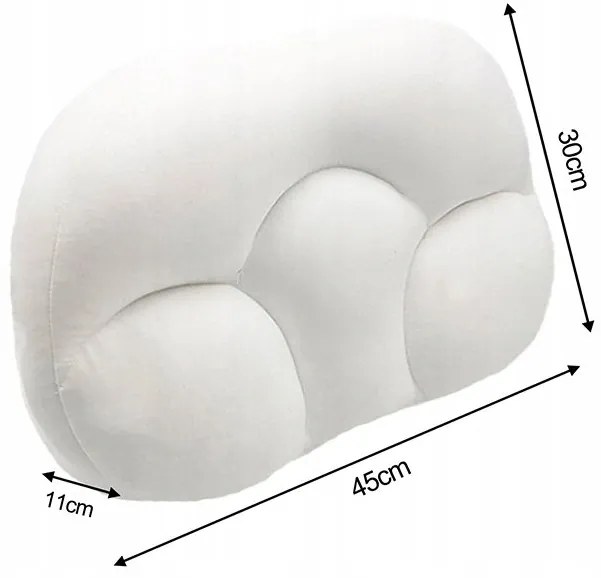 Verk 15911 Univerzálny vankúš na spanie FLIPSLEEP biela