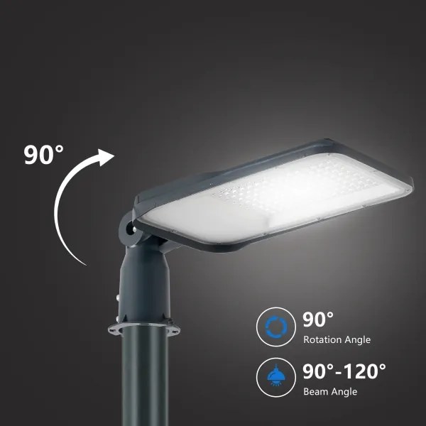 Brilagi-LED Vonkajšie svietidlo so stĺpom a 4 m káblom URBANLIGHT LED/100W/230V antracit IP65