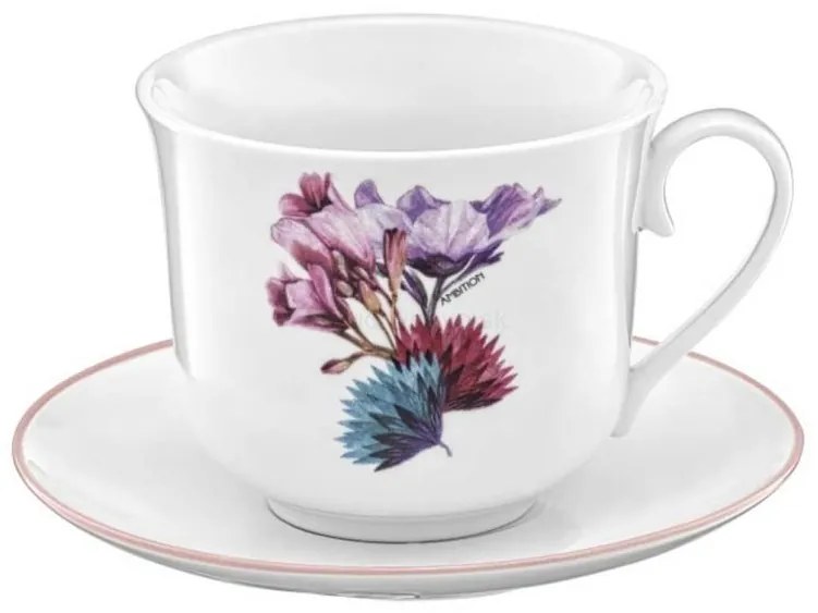 AMBITION Šálka s podšálkou Garden Cornflower 450 ml