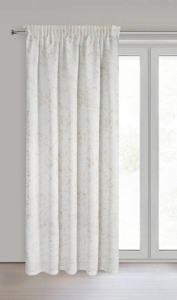 ZÁVES NA PÁSKE MARLENE 140X270 CM VZOROVANÁ