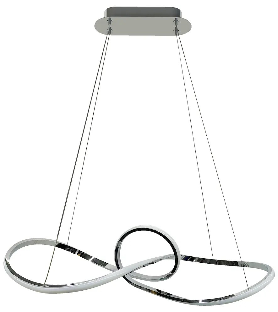 Závesné LED svietidlo Marco, 1x LED 42w, 4000k, ch