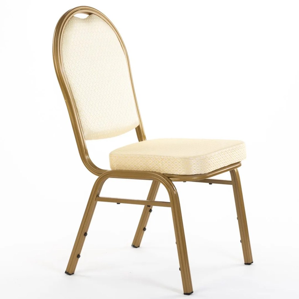 ELEGANT BEIGE ČALÚNENÁ STOLIČKA beige