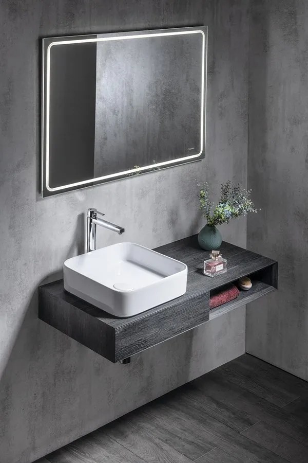 Sapho Sapho, GEMINI LED podsvietené zrkadlo 1000x700mm, GM100