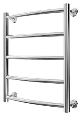 Kúpeľňový rebríkový radiátor CLASSIC 88W/230V 50x43 cm nerez/lesklý chróm