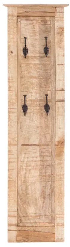furniture-nabytek.cz - Masívny šatný panel Caribou z mangového dreva, lakovaný, prírodná farba