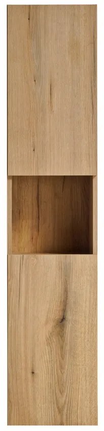 Koupelnová sestava Nova Oak 90 cm se skříňkami dub coast evoke/černá