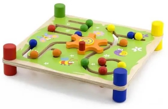 Drevená hra Labyrint