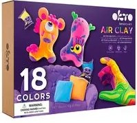 OKTO kreatívna sada samotvrdnúcej hmoty 18 odtieňov