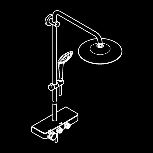 GROHE 26509000 - Sprchový systém EUPHORIA SMARTCONTROL 260 mm lesklý chróm