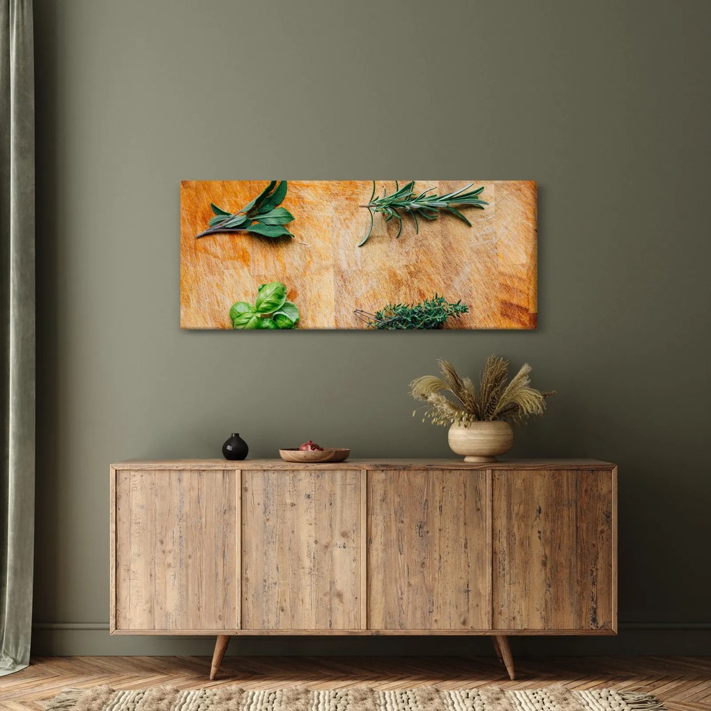 Obraz - Bylinky (120x50 cm)