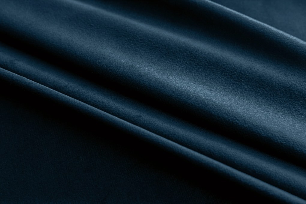 Zatemňovacia záclona DREAM VELVET 140x250 cm, petrolejová Zavesenie: Kovové krúžky