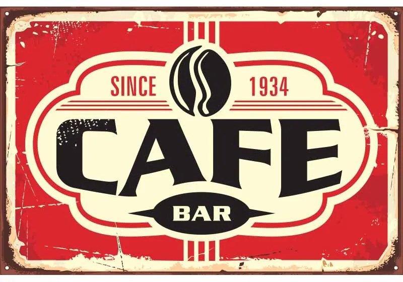 Ceduľa Cafe Bar