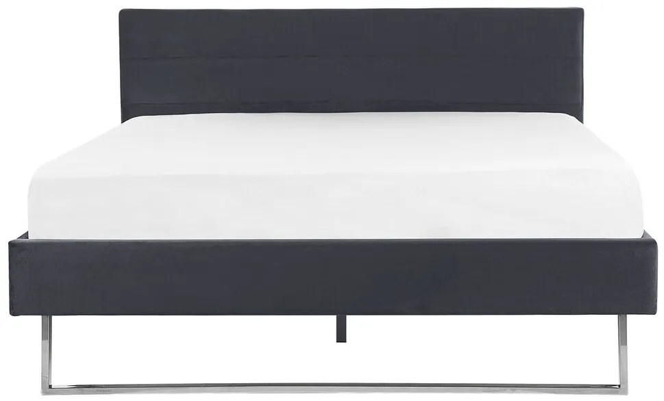Manželská posteľ 160 cm BELAE (s roštom) (sivá). Vlastná spoľahlivá doprava až k Vám domov. 1023049