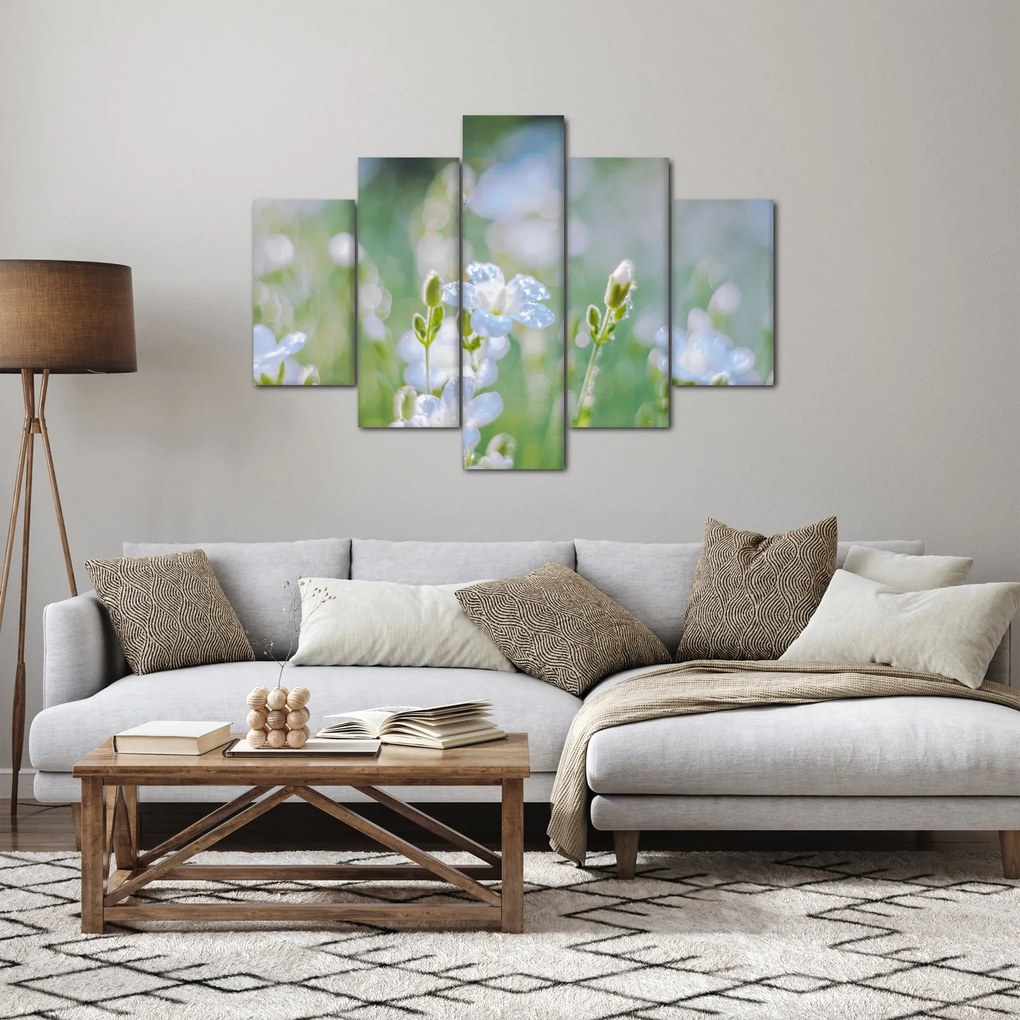 Obraz - Jemné kvety (150x105 cm)