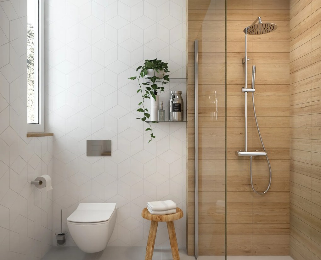 Deante Závesný WC komplet bez príruby Anemon - CDZD6ZPW, vrátane SoftClose sedadla