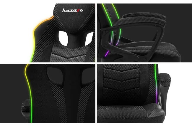 Herná stolička Force - 2.5 RGB carbon mesh