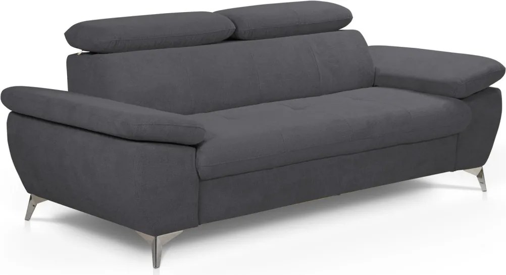 Trojsedák Gisele, antracitová látka