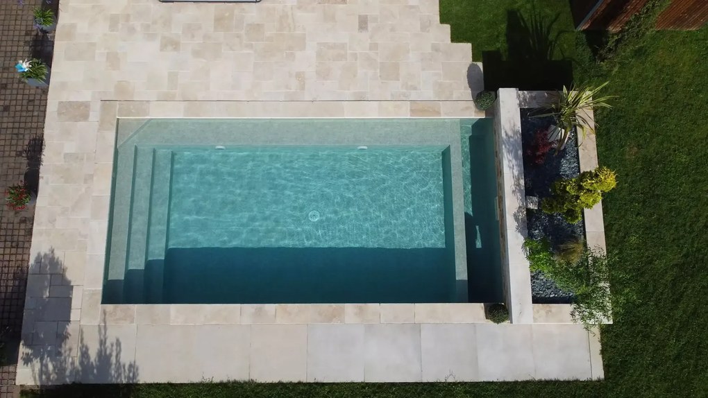 Bazénová fólia SOPREMAPOOL 3D - Vanilla  | 41.25 m²