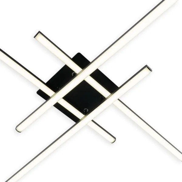 Brilagi - LED stropné svietidlo STRIPES LED/37W/230V čierne