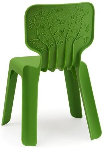 Detská zelená stolička Magis Alma