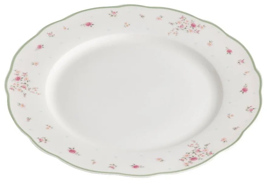 Biely porcelánový servírovací tanier ø 34 cm Nonna Rosa – Brandani