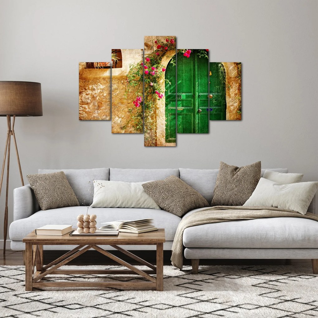 Obraz starých dverí (150x105 cm)