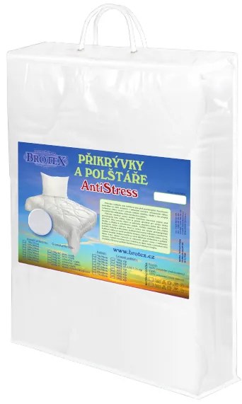 Brotex Predĺžená prikrývka celoročná Antistress 140x220 935g
