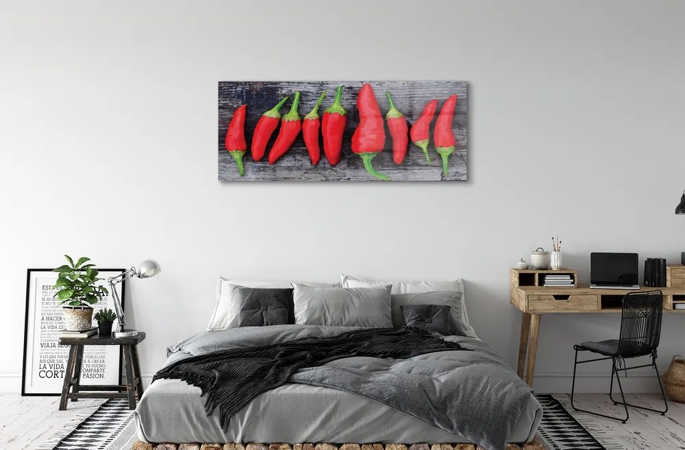 Obraz plexi Červené papričky 120x60 cm