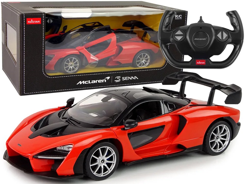 Lean Toys Auto R/C McLaren Senna Rastar 1:14 červené