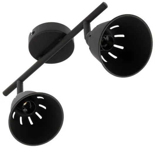 Bodové svietidlo FIONA 2xE14/8W/230V čierna