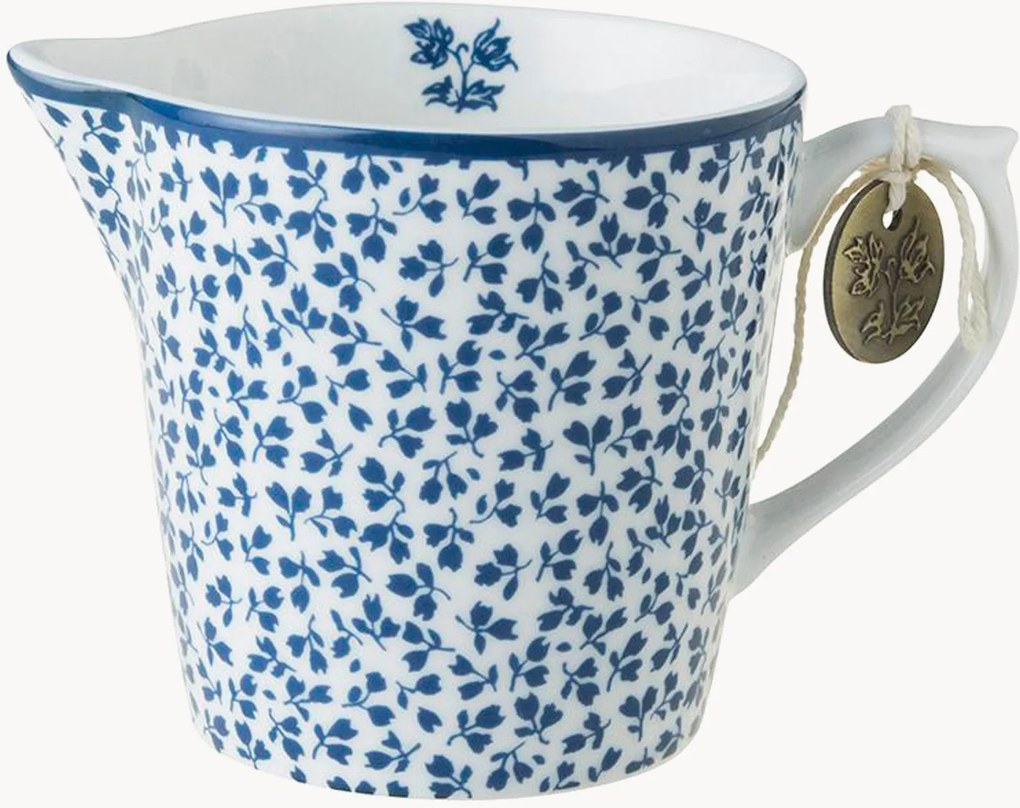 Porcelánové džbániky na mlieko Floris, 2 ks