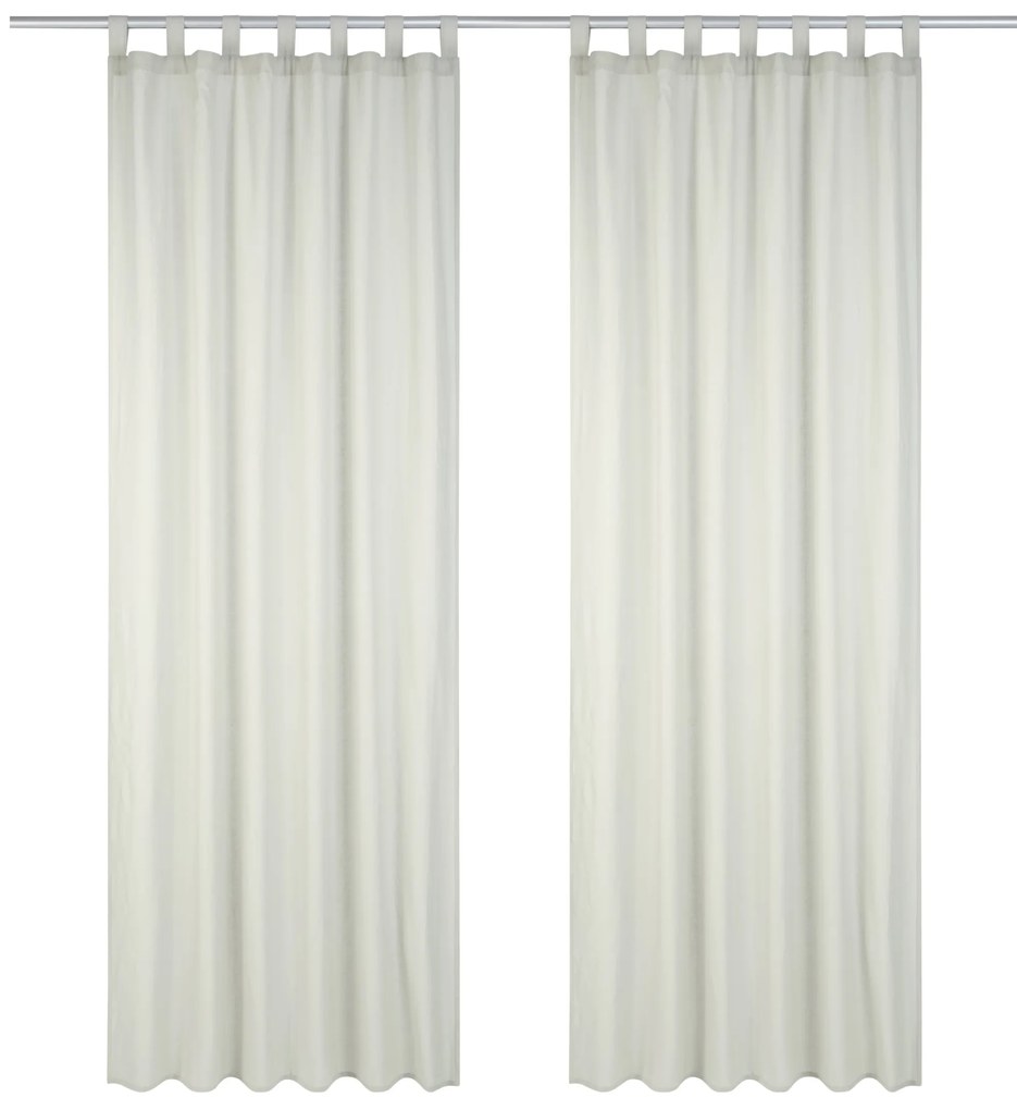 Livarno home Závesy, 135 x 240 cm, 2 kusy (béžová)  (100389387)